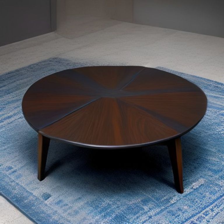 Cobalt Blue Persian Coffee Table