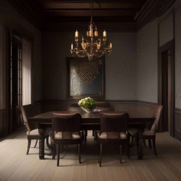 Matte Ebony Balinese Dining Table