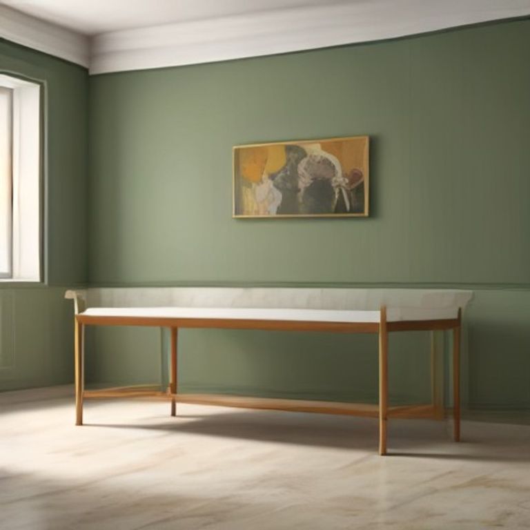 Charcoal Linen Entry Bench