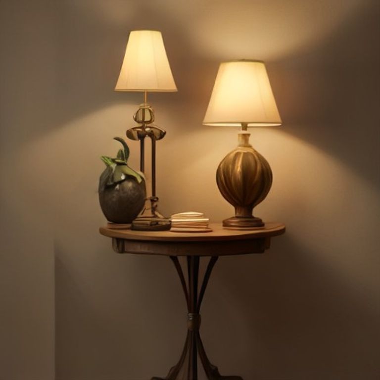 Balinese Table Lamp