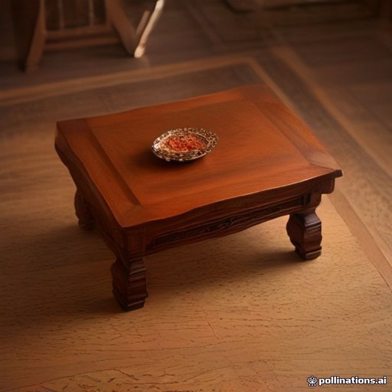 Balinese Oak Coffee Table