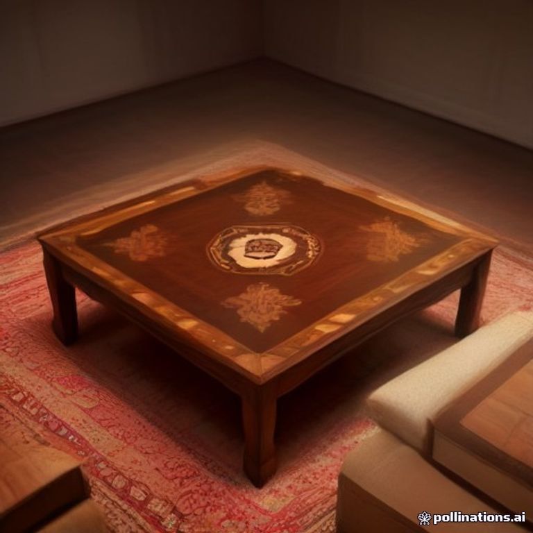 Balinese Teak Coffee Table