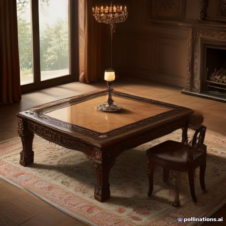 Persian Burl Coffee Table