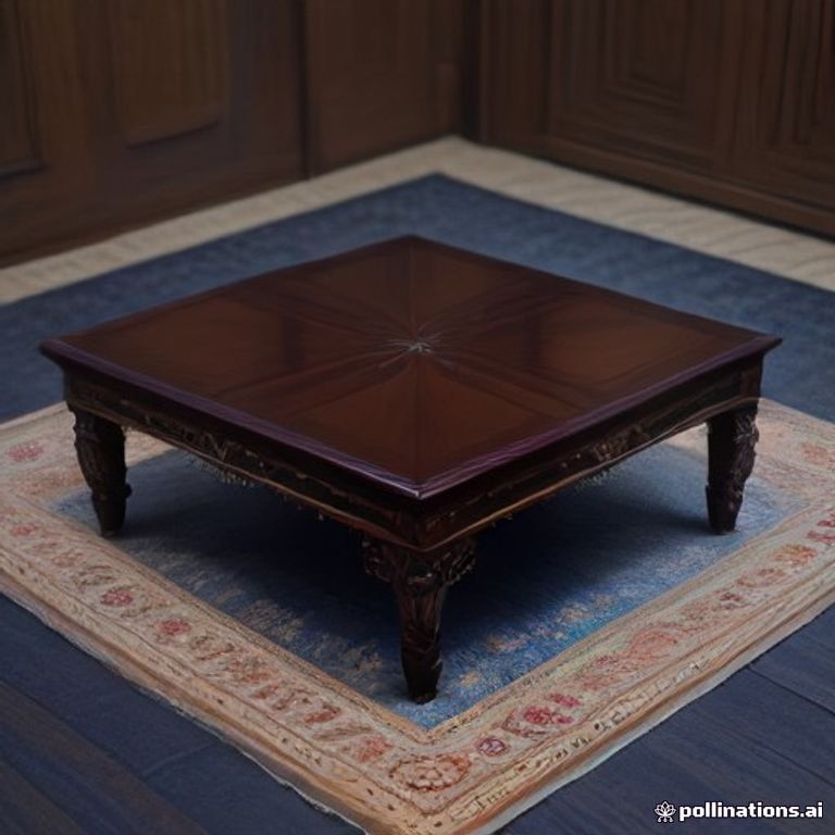Persian Oak Coffee Table