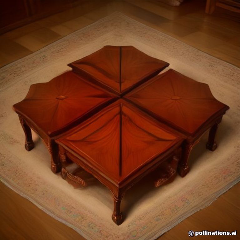 Turkish Burl Coffee Table