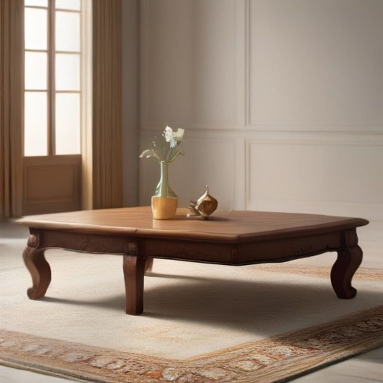 Danish Oil Moroccan Coffee Table